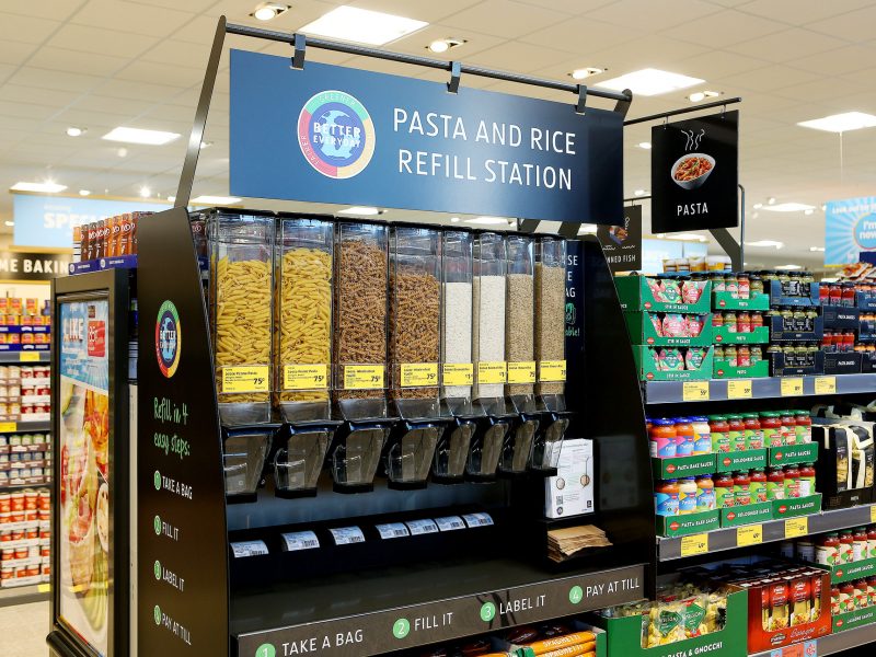 Aldi begins packaging-free products trial in Cumbria