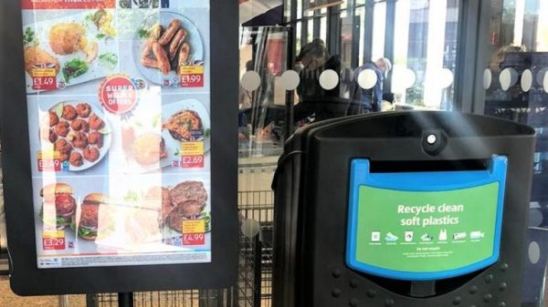 Aldi launches in-store soft plastic collection trial