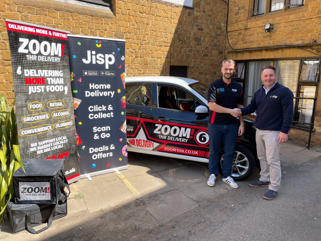 Jisp announces Zoom 1hr Delivery partnership