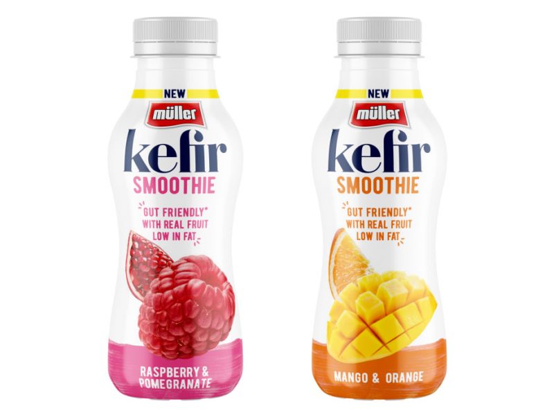 Müller introduces new Kefir smoothie range