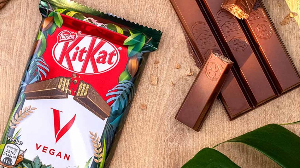 Nestlé launches vegan KitKat in UK stores