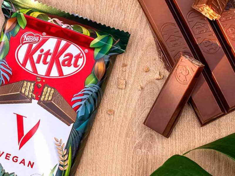 Nestlé launches vegan KitKat in UK stores
