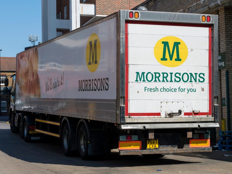Morrisons warns lorry driver shortage will push up prices