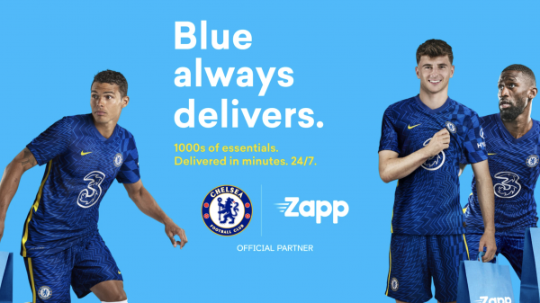 Rapid grocery app Zapp strikes sponsorship deal with Chelsea FC
