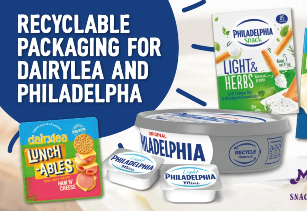 Mondelez International unveils recyclable packaging