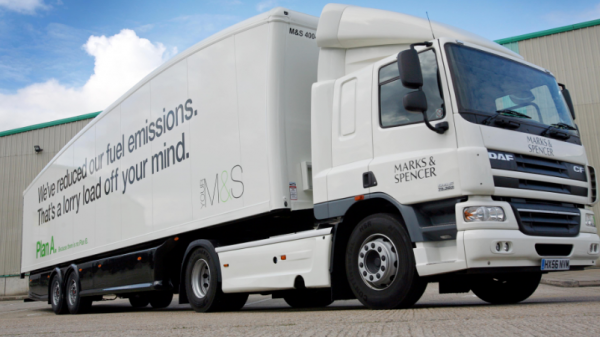 M&S offers £2000 sign-on bonus to new lorry drivers