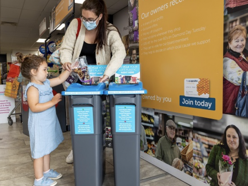 Midcounties Co-operative rolls out soft plastic collection scheme in 200 stores