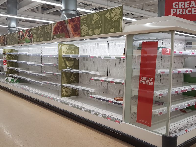 Unite calls for supermarkets to take responsibility for food shortages