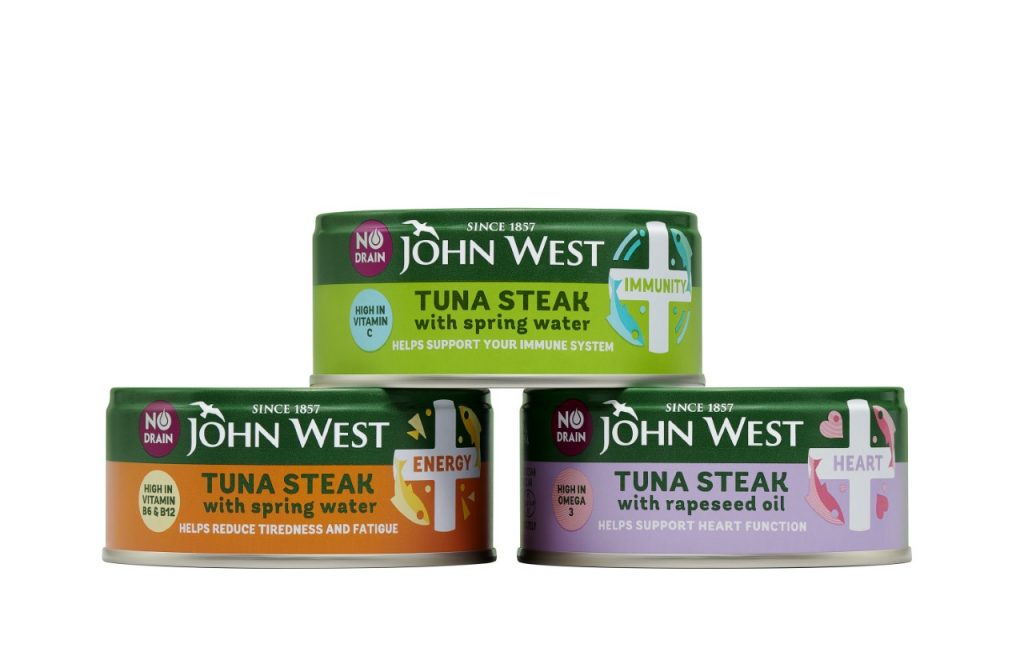 John West launches new ‘healthier’ and ‘convenient’ tuna range