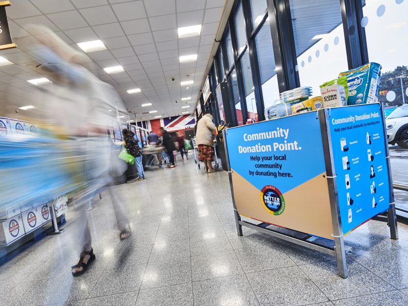 Aldi launches in-store community donation scheme nationwide