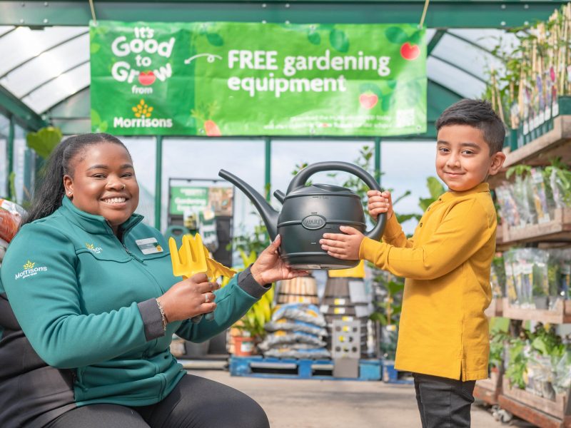 Morrisons donates gardening equipment to schools