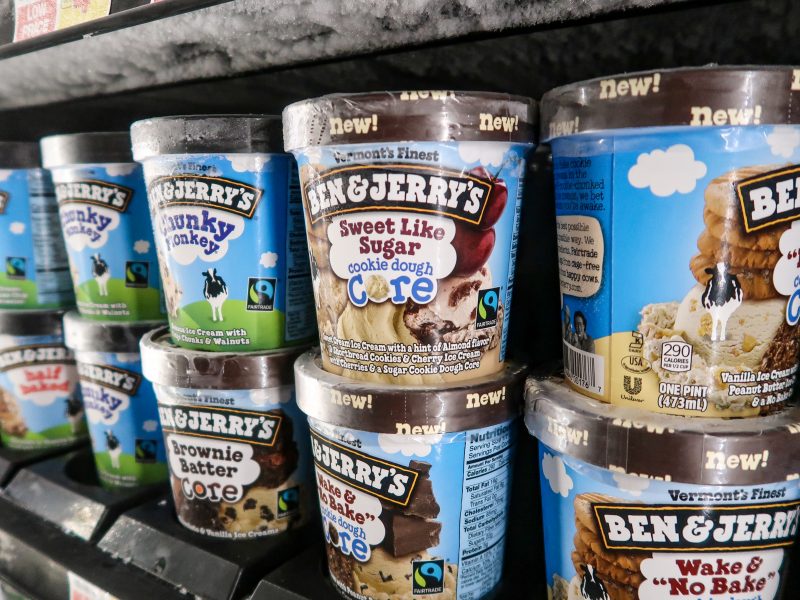 Ben & Jerry’s - re Unilever