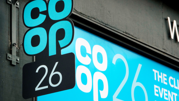 The Co-op has rebranded six of its stores to spark climate change conversations in the run-up to COP26. 