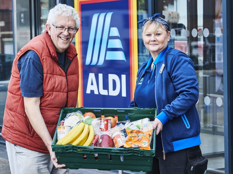 Aldi has committed to donating more meals than ever to good causes over the festive period.