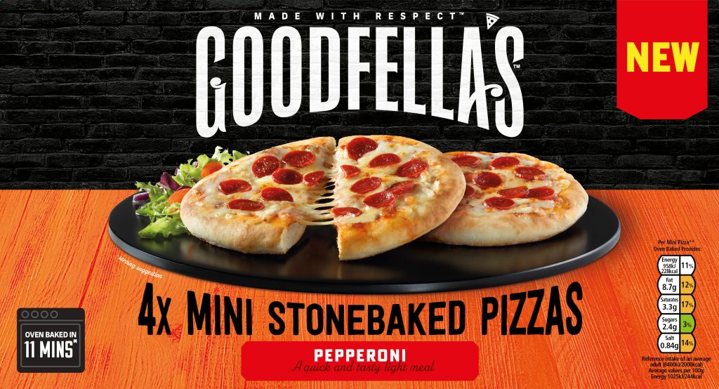 Goodfella’s launches mini-stonebaked pizzas
