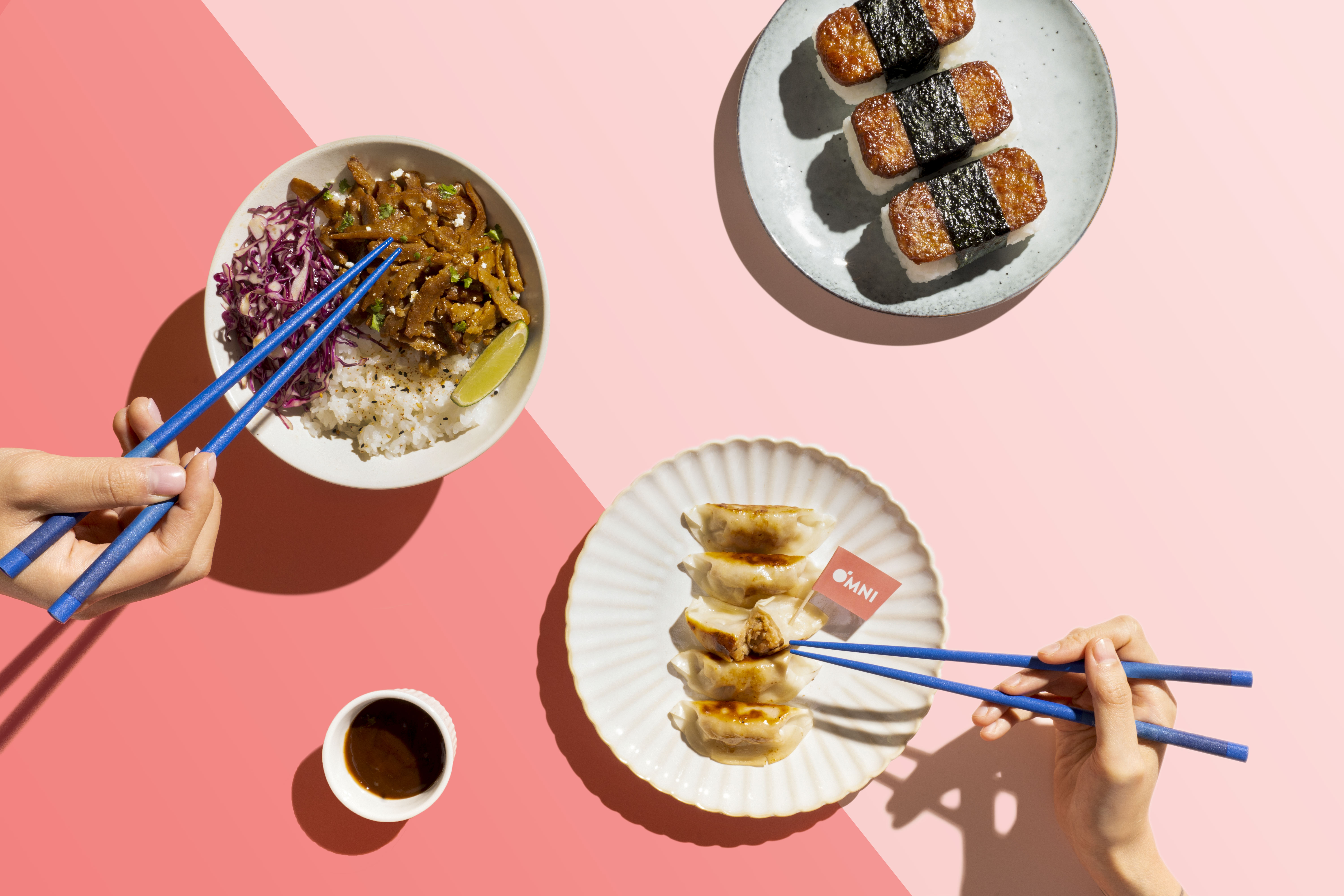 OmniFoods has announced that its 100 per cent plant-based pork-style proteins are now available at Sainsbury’s.