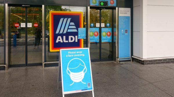 Aldi has announced that all customers will be required to wear a face mask when visiting its stores across the UK unless medically exempt.