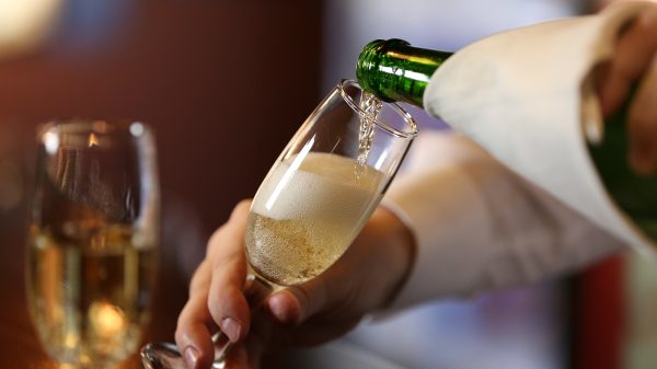 People have spent an extra £100 million on champagne as lockdown restrictions on pubs, restaurants and parties were lifted