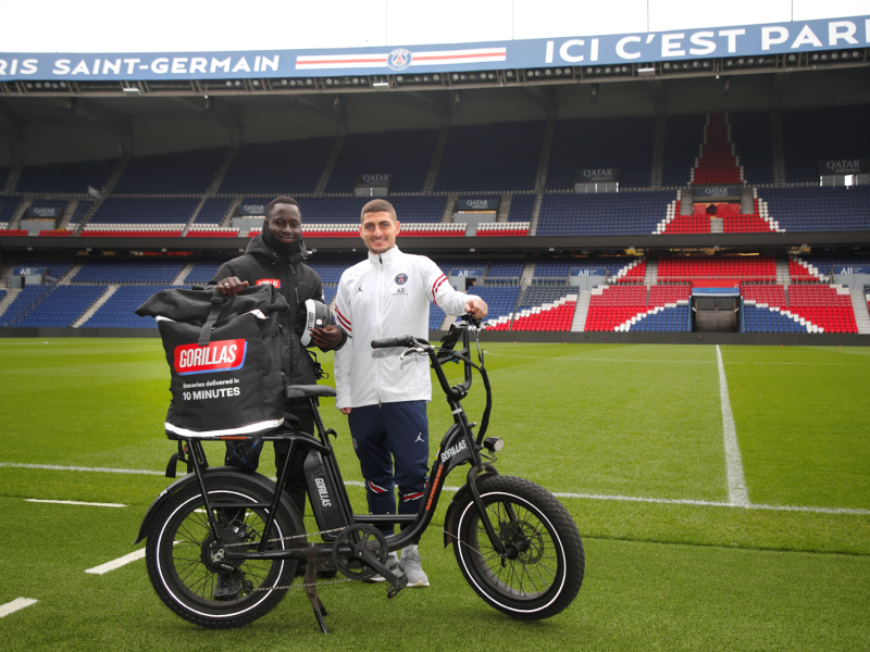 Gorillas has become the latest rapid grocery firm to sponsor a football team, announcing a partnership with Paris Saint-German (PSG)