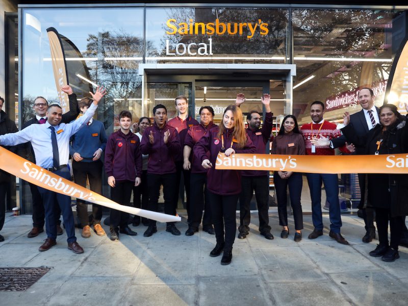 Sainsbury’s has opened a Local convenience store in Marble Arch just five years after closing the old one