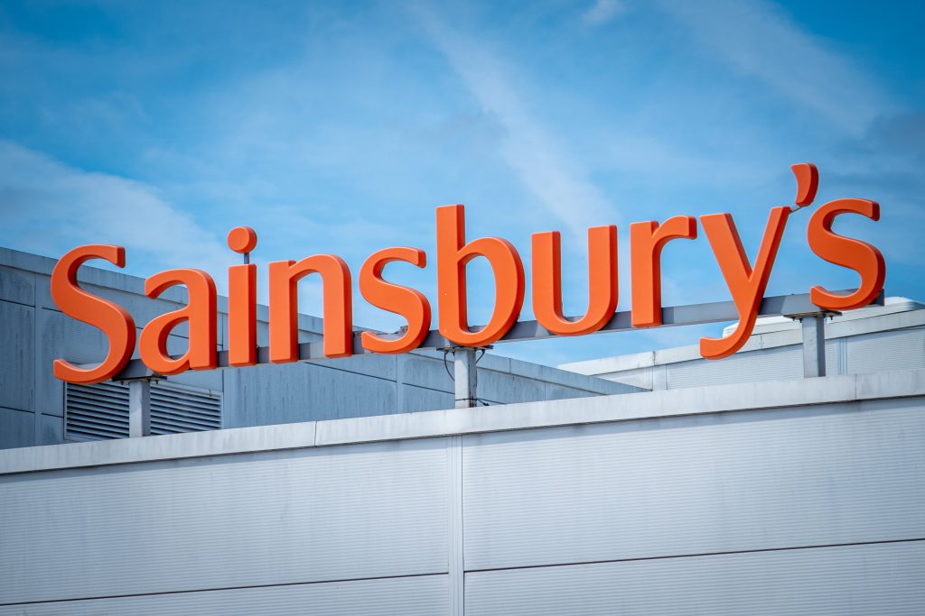 Sainsbury’s shares down despite return to profit
