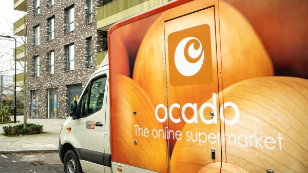 Ocado couriers have pointed the finger at the retailer for a “huge crash” that happened outside its warehouse