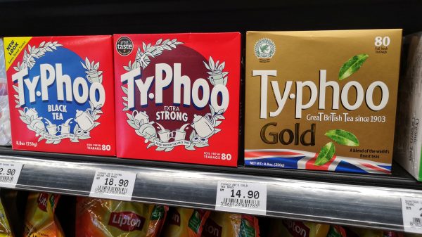 Typhoo has downplayed its falling sales by claiming it is on course to emerge from the red this year