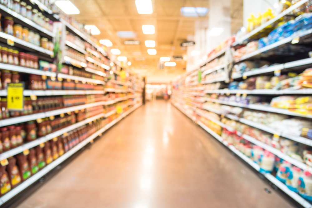 Supermarket shop floor