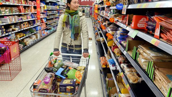 The squeeze on living standards has tightened as the UK’s grocery inflation reached a 14-month high