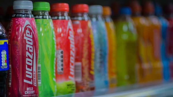 The parent company of Lucozade and Ribena, Suntory, has unveiled a prototype PET bottle made from 100 per cent plant-based materials.