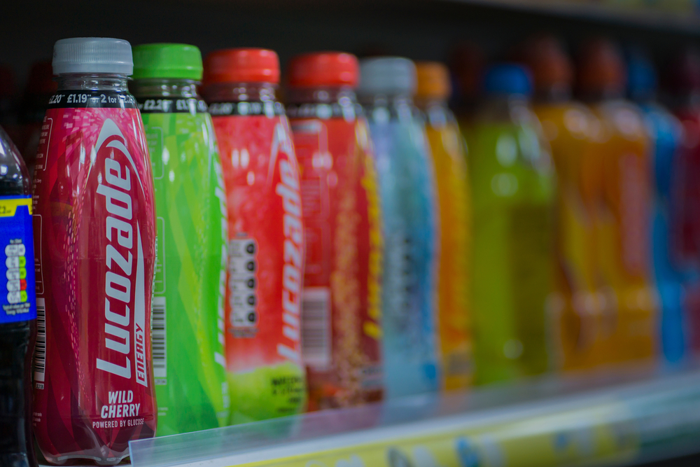The parent company of Lucozade and Ribena, Suntory, has unveiled a prototype PET bottle made from 100 per cent plant-based materials.