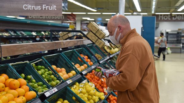 Rising coronavirus infections are responsible for halting the decline in grocery sales, Jefferies analysts have said