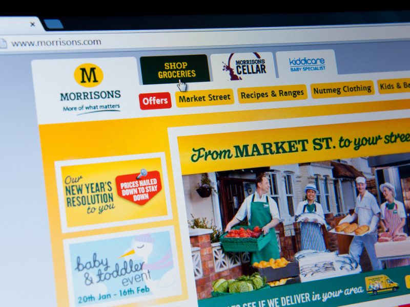 Morrisons website