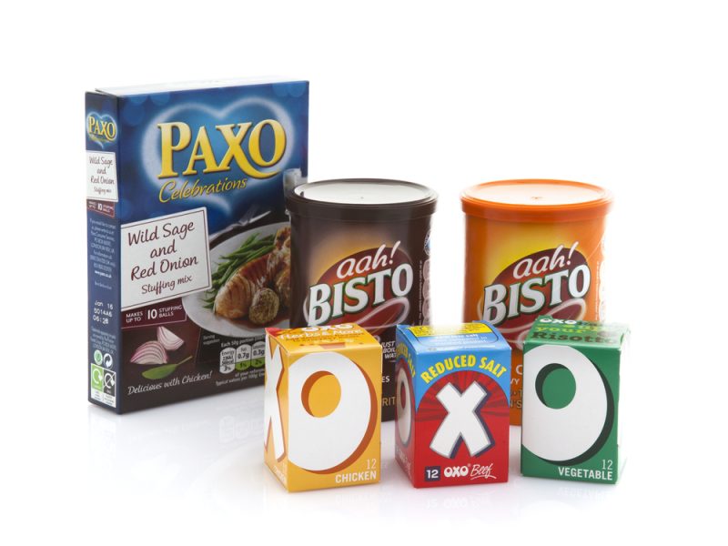 Premier food products including Paxo, Bistro and stock cubes