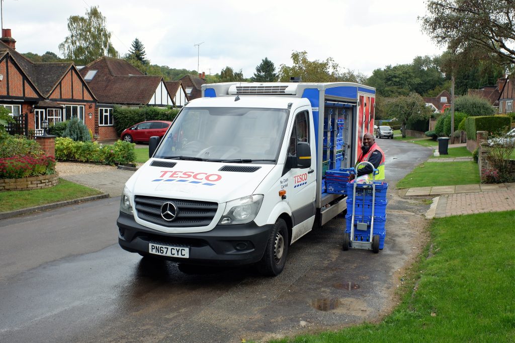 A former Tesco chief has said he was “humbled” to receive a knighthood on behalf of those who “put feeding the country first” during the pandemic