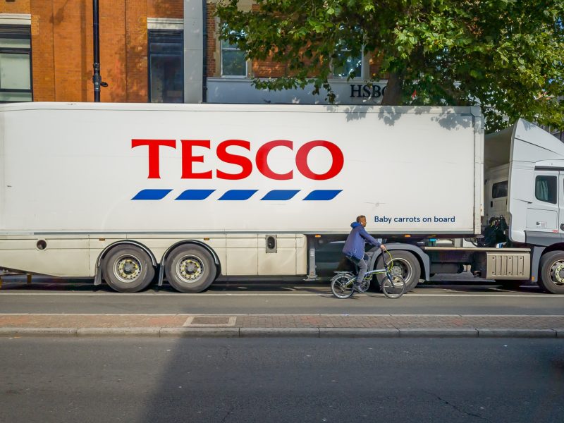 Tesco vehicle