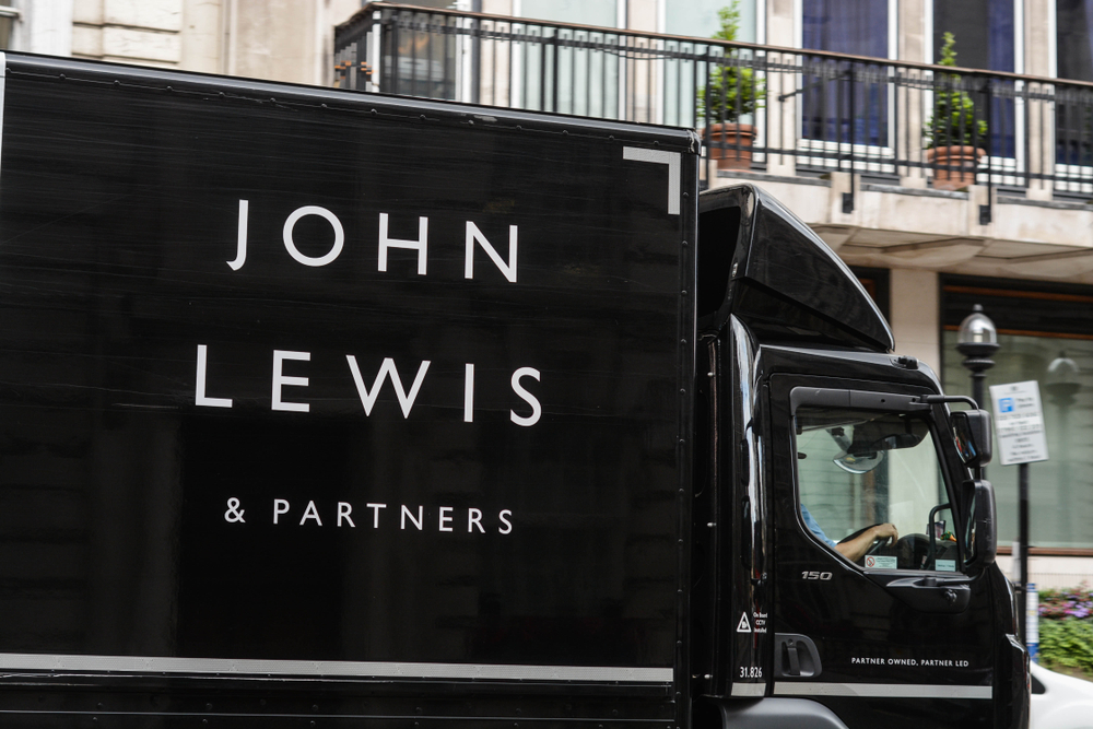 John Lewis & Partners van