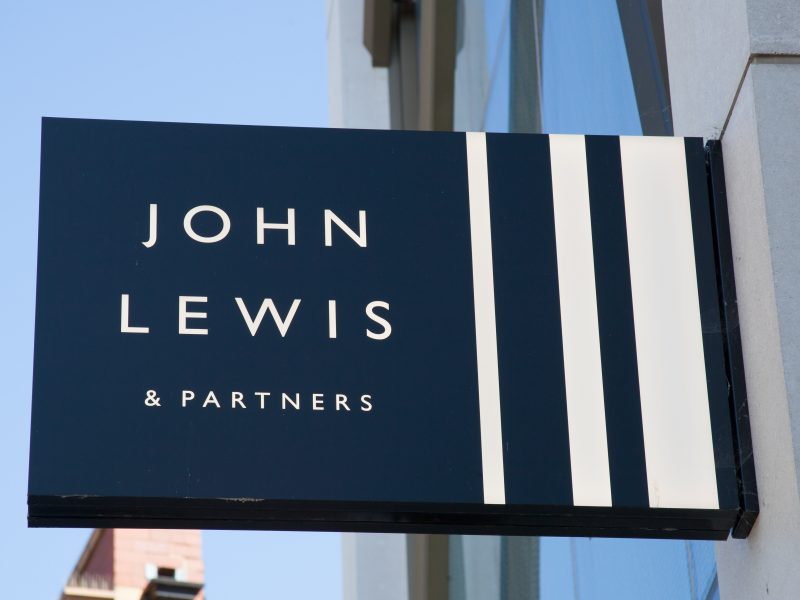 John Lewis store-front