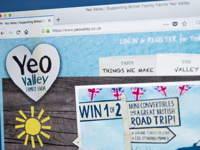 Yeo Valley website