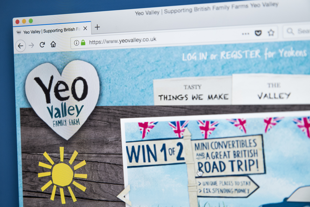 Yeo Valley website