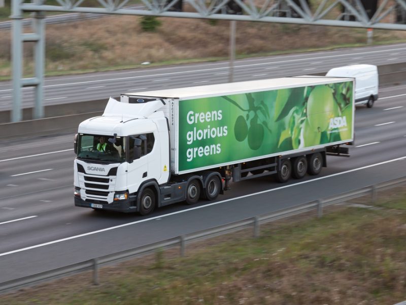 Asda lorry