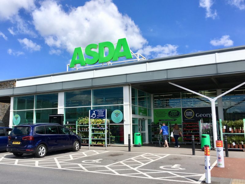 Asda supermarket exterior