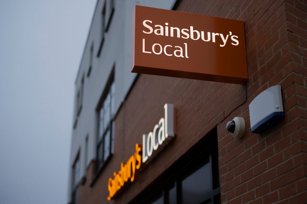 Sainsbury's Local sign