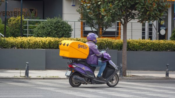 Getir delivery driver