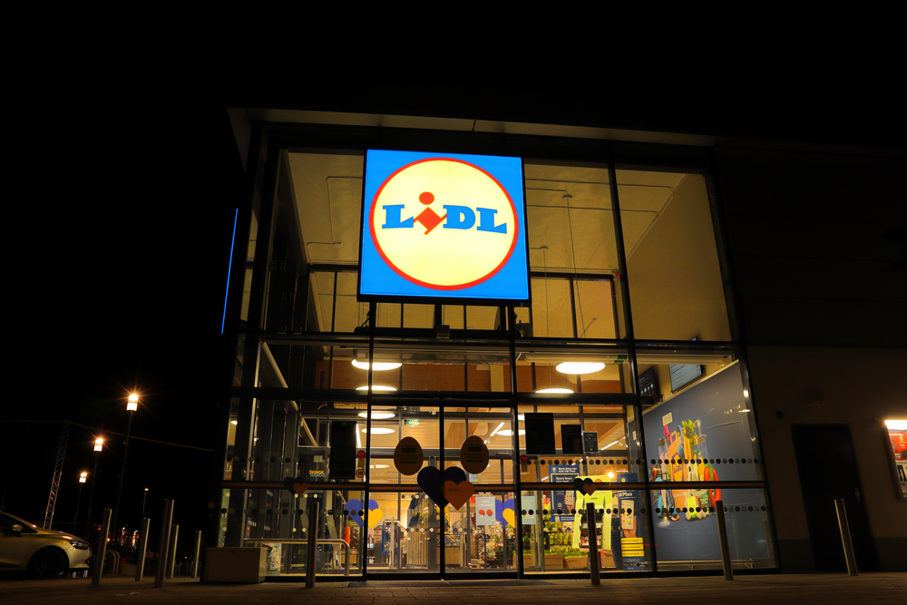 Lidl storefront