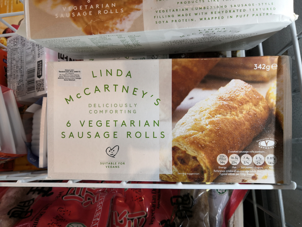 Linda McCartney Vegan sausage rolls