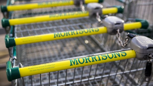 Morrisons shopping trolley