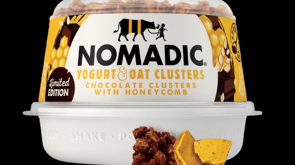 Nomadic Dairy new chocolate and honey comb yoghurt and oat cluster flavour