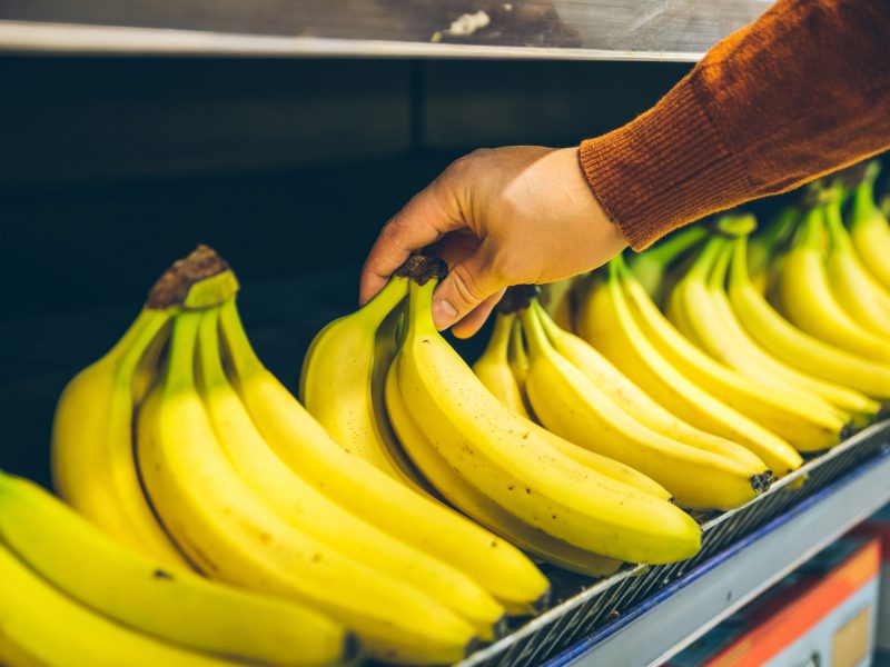 bananas in Sainsbury's