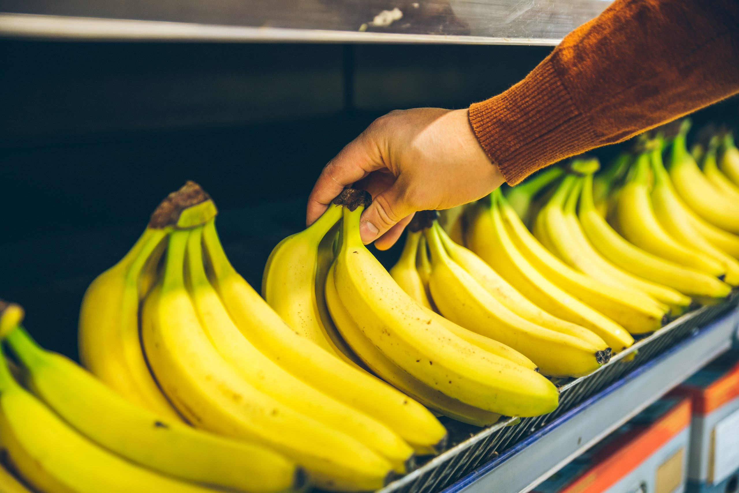 bananas in Sainsbury's